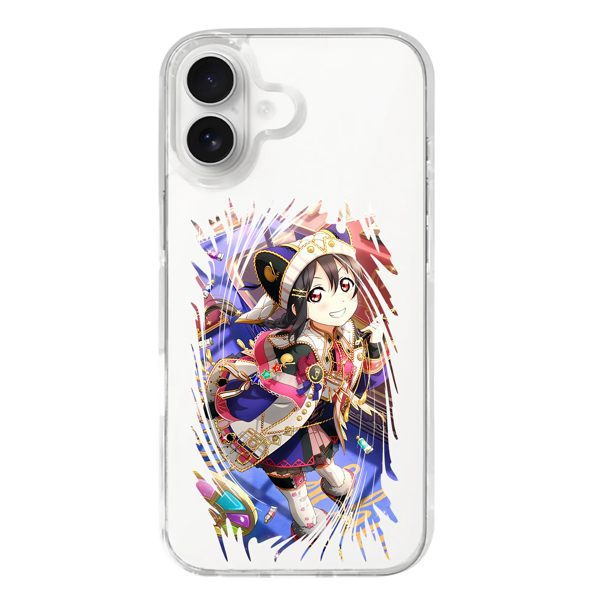 Love Live! グッズ,矢澤にこ - iPhone 17シリーズ 透明スマホケース – 薄型・耐衝撃・精密フィット保護カバー